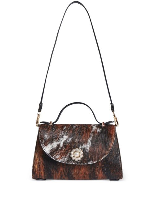 Pochette Valentine shoulder bag - Brown