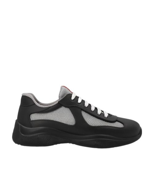 Prada America's Cup Soft rubber and bike fabric sneakers