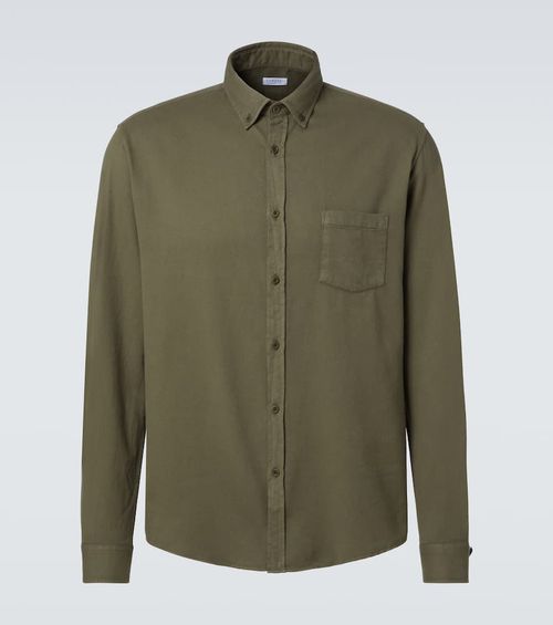 Cotton flannel shirt
