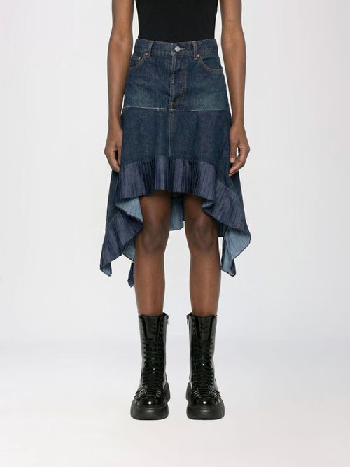 Skirt Woman color Blue