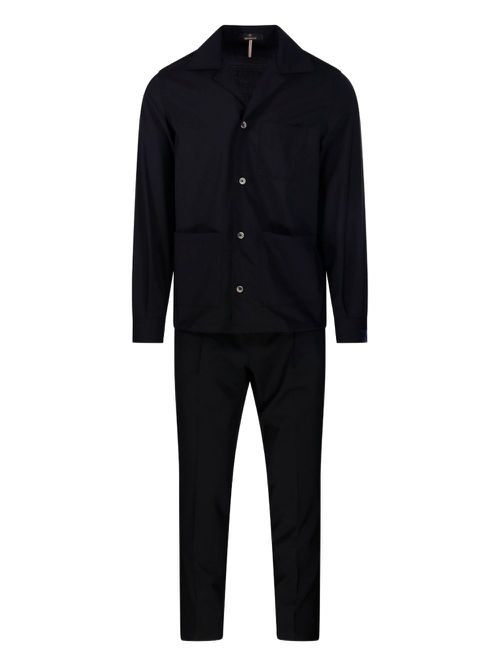 Long-sleeved suit - Black