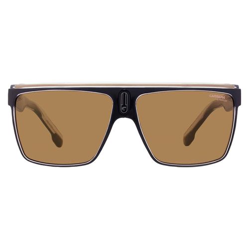 Brown Rectangular Men's Sunglasses 22/N 2M2 63