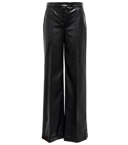 Simkhai Lynda wide-leg faux leather pants
