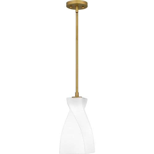 Stetson 1-Light Mini Pendant in Brushed Gold