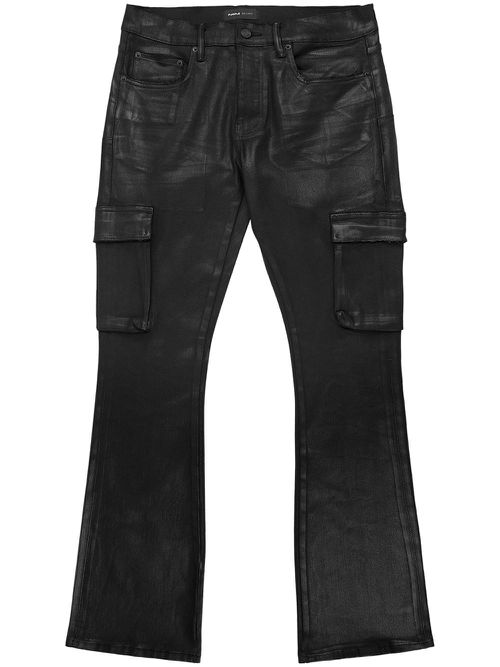 P004 flared jeans - Black