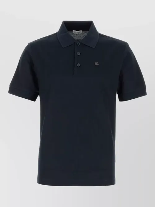 Burberry - piquet polo shirt short sleeves collar