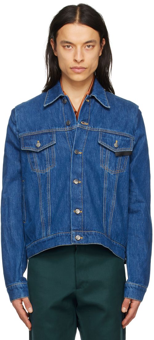 Bianca Saunders デニムジャケット Bianca Saunders | Bianca Saunders ブルー Lexxus 23 デニム