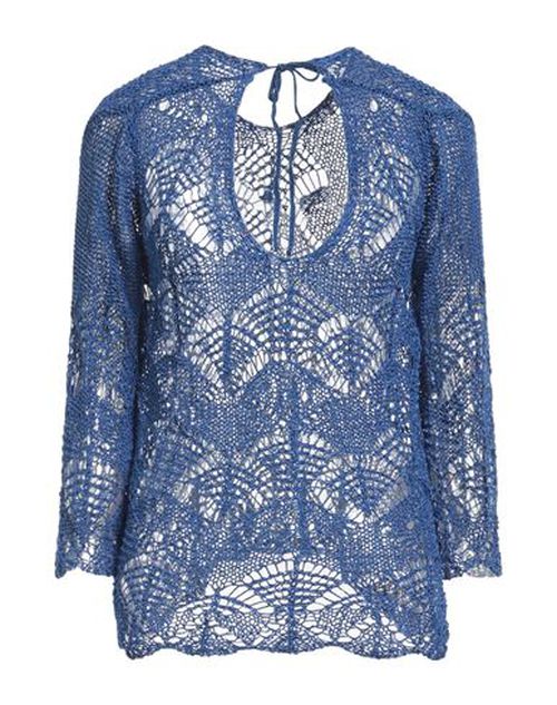 Woman Sweater Blue Size 6 Acrylic, Polyamide