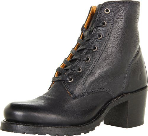 Frye Sabrina 6G Lace Up Women's Ankle & Bootie Boots - Premium Leather