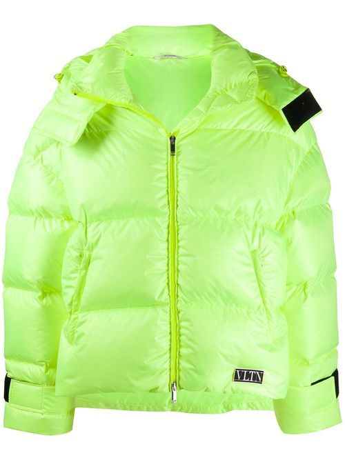 Valentino Garavani padded puffer jacket - Yellow