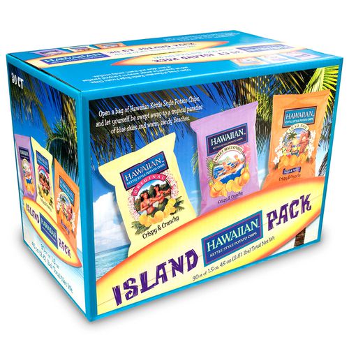 Island Kettle Style Potato Chip Variety Pack 1.5 oz.