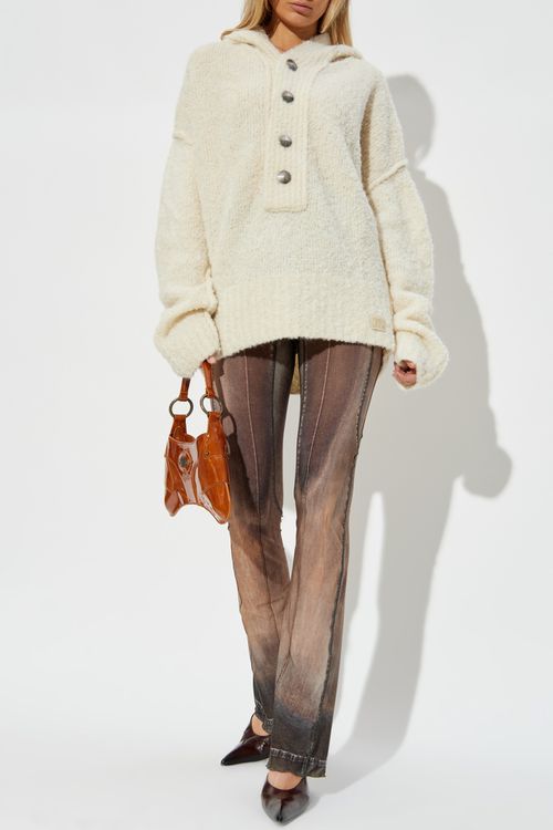 Wool Sweater 'Mandi', Women's, Cream