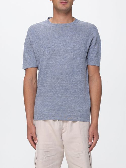 Sweater Men color Gnawed Blue