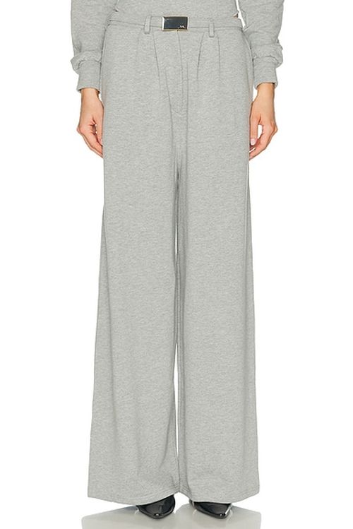 Rowen Rose Wide Leg Pant in Grey - Grey. S also in L