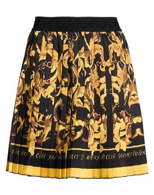 Woman Mini skirt Black Size 4 Polyester