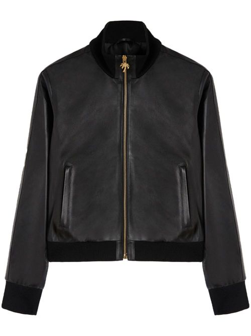 Zip-up bomber jacket - Black