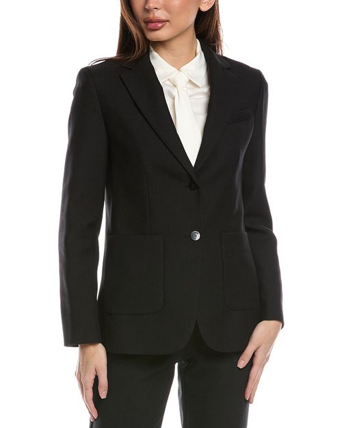 Classic Wool-Blend Blazer