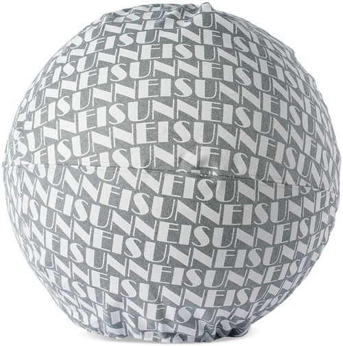 SSENSE Exclusive Gray & White Almost Swiss Ball Cushion