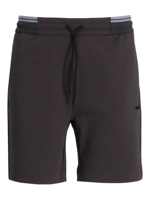 Drawstring-waist shorts - Grey