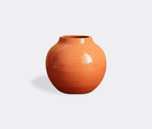 'terracotta' Round Vase