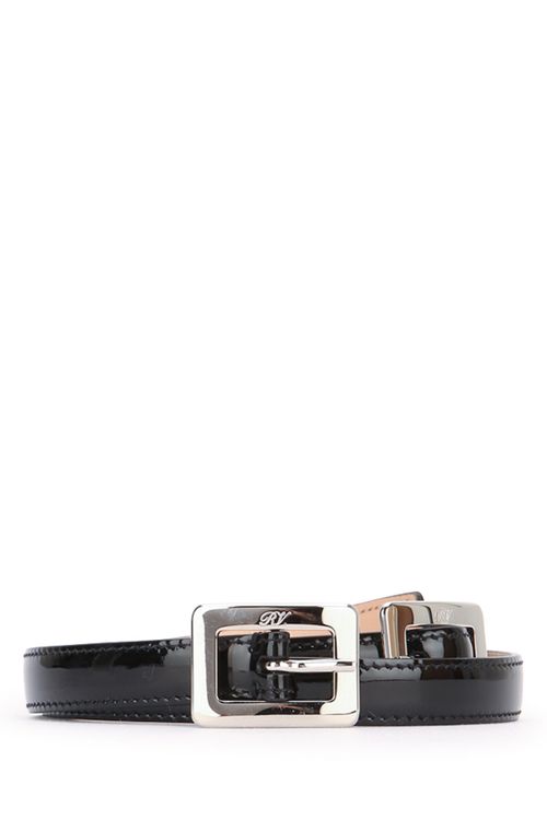 Patent Leather Belt — Black