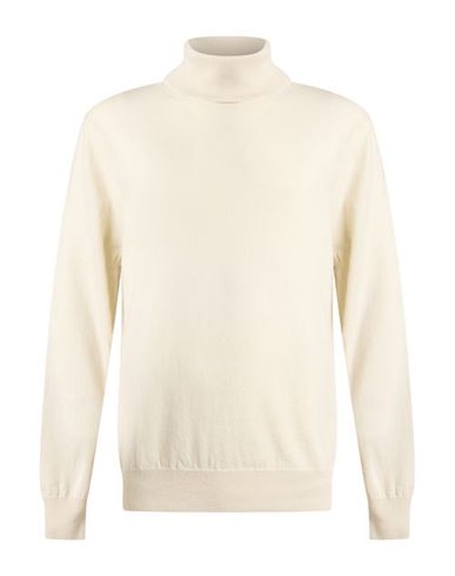 Man Turtleneck Off white Size 36 Cashmere