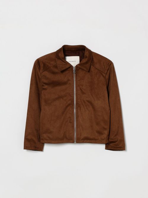 Coat Kids color Brown