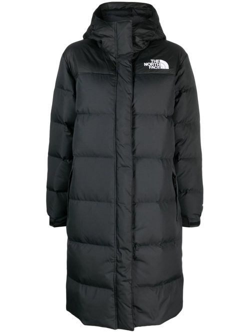 Nuptse hooded puffer coat - Black