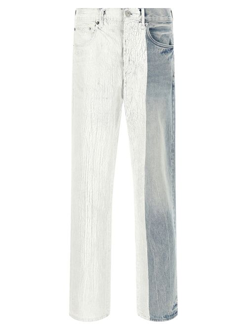 Crackle Silver Jeans