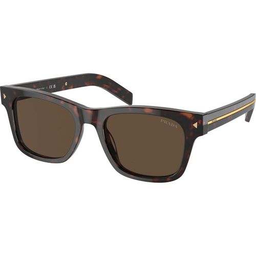 Prada Man Prada PR A17S 17N70F Sunglasses Acetate Turtle Brown Squared Normal Anti-glare