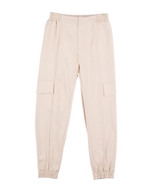 Kid Girl Pants Beige Size 16 Polyester, Viscose, Elastane