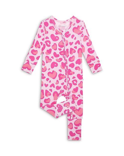 Girls' Love Leopard Convertible One Piece Coverall - Baby