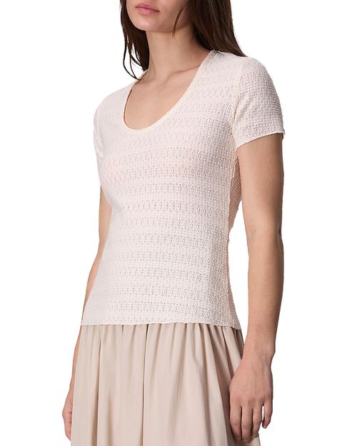 Julia Scoop Neck Tee