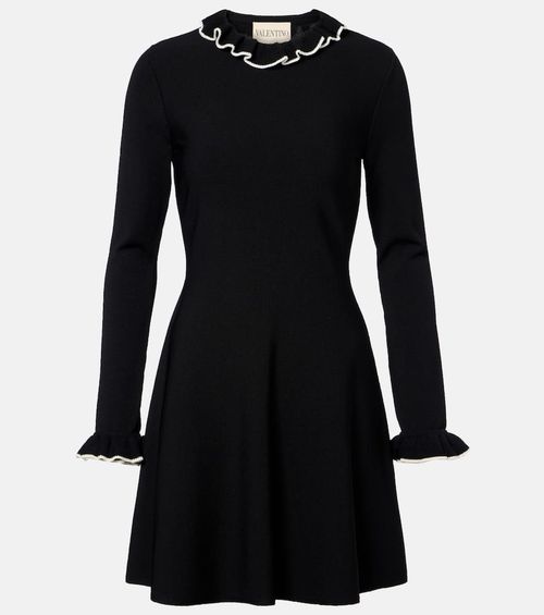Ruffled minidress