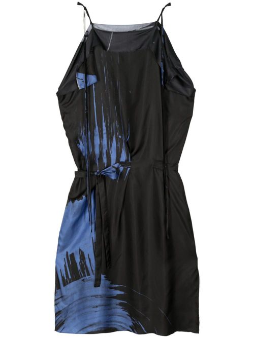 Pip draped minidress - Black