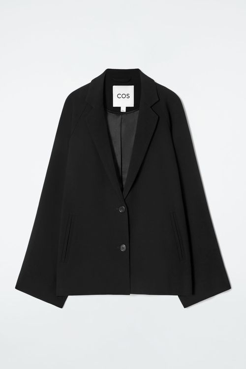 OVERSIZED FLUID SINGLE-BREASTED BLAZER