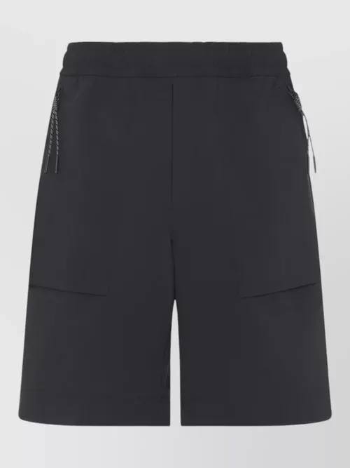 Moncler Grenoble - tailored shorts featuring functional back pocket
