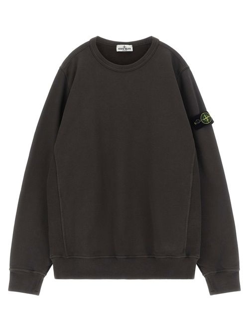Badge Logo Sweatshirt — Anthracite Grey