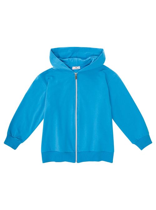 Kids Blue Cotton Hoodie