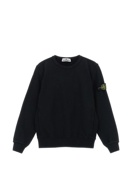 Mini Ribbed Neckline Sweatshirt for Boys