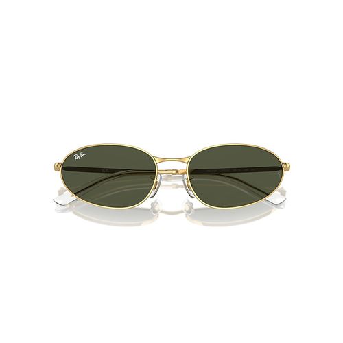 Ray-Ban Rb3734 Sunglasses Arista Gold Frame Green Lenses 56-18