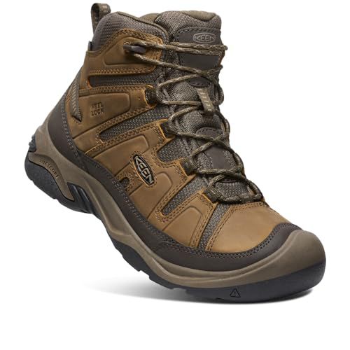 KEEN Men's Circadia Mid Height Comfortable Waterproof Hiking Boots