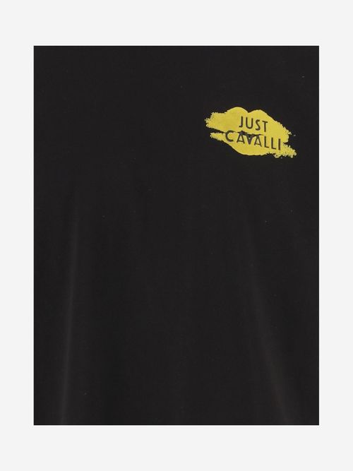 Graphic Print T-Shirt — Black