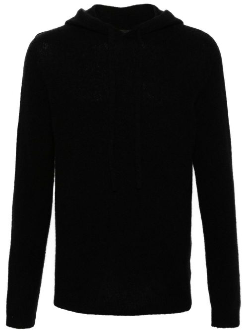 Drawstring hoodie - Black