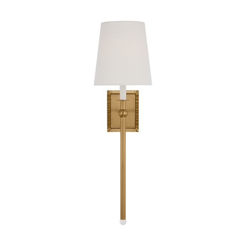 Burnished Brass One Light Wall Sconce from the Baxley Collection