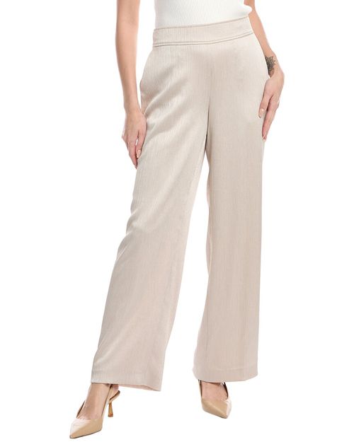Pull-On High-Rise Wide Leg Pant