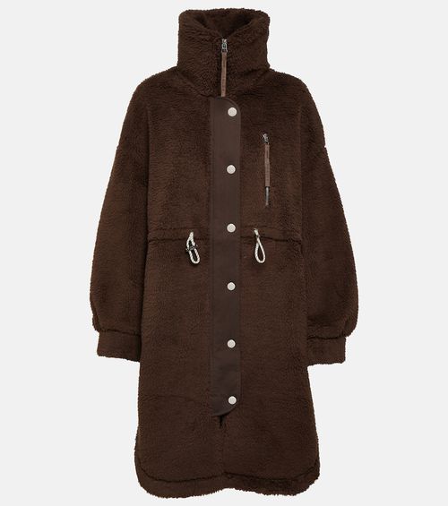 Jones faux-shearling coat