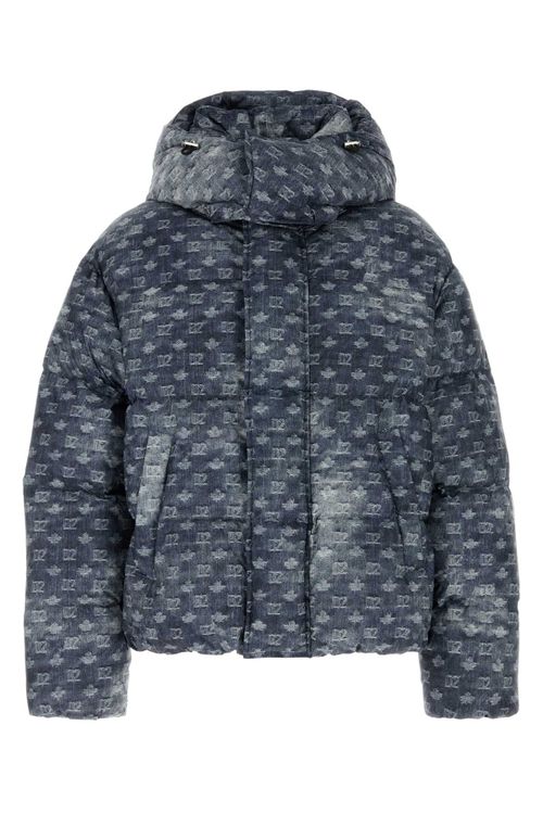 Blouson Down Jacket — Blue