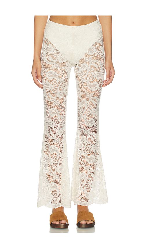 Spell pantalones labyrinth en color crema L también en M, S