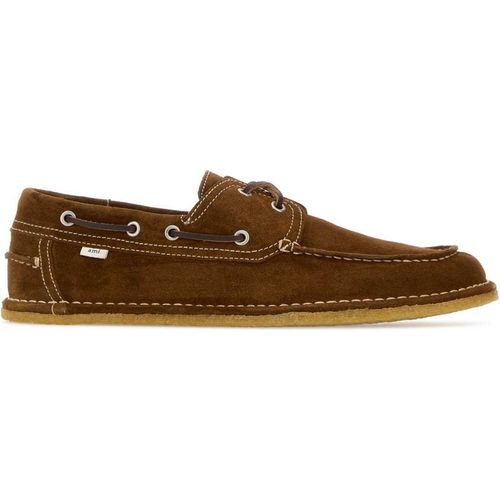 Ami Brown Suede Loafer